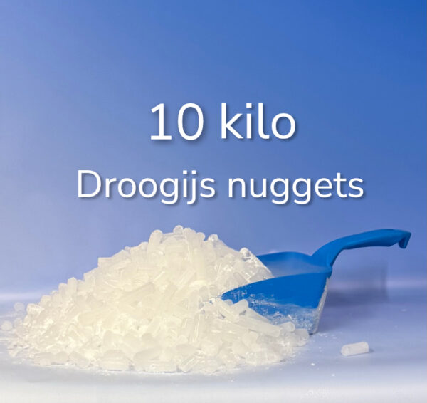 Droogijs nuggets 16mm (met of zonder doos) 10kg