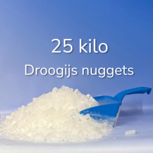 Droogijs nuggets 16mm (met of zonder doos) 25kg