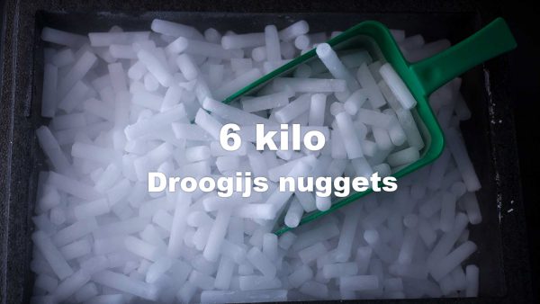 droogijs nuggets 6 kilo in doos